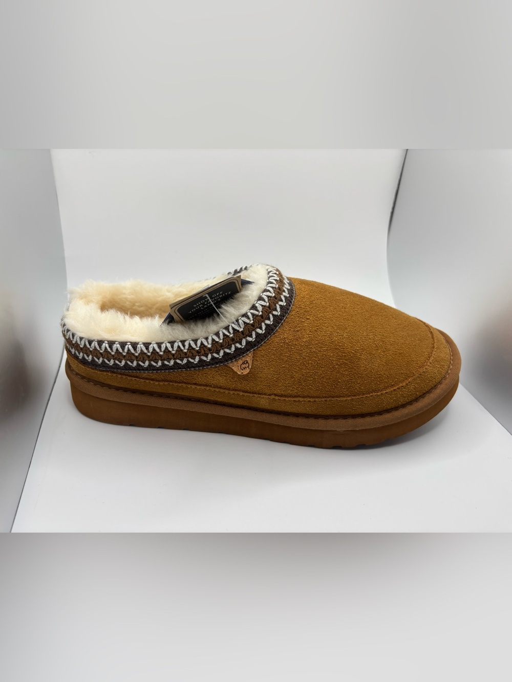 Lamp Jules Women’s Comfort Slippers Chestnut/multi Size 6